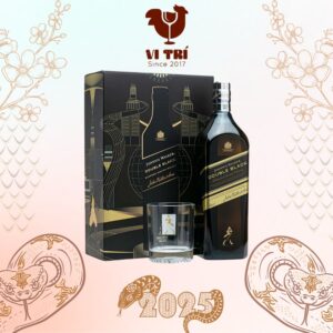 Johnnie Walker Double Black hộp quà 2025 - Rượu Vi Trí