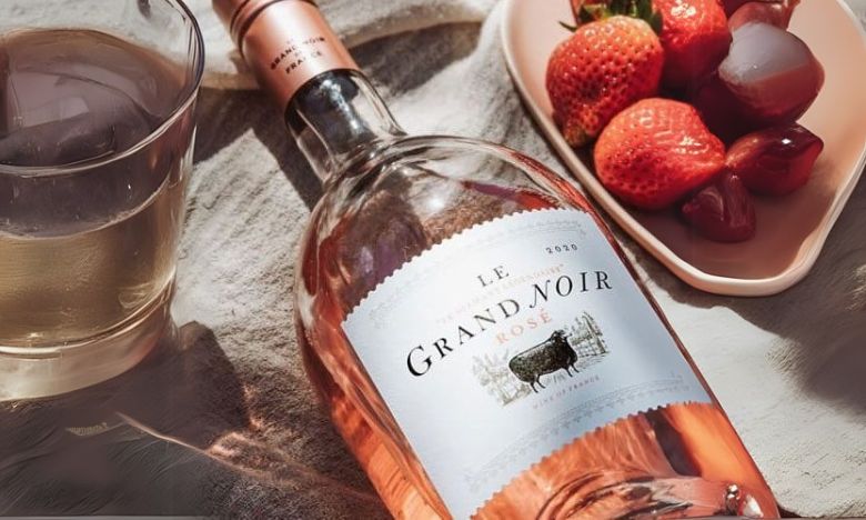 Le Grand Noir Rosé là dòng rượu vang hồng nổi bật đến từ vùng Languedoc-Roussillon